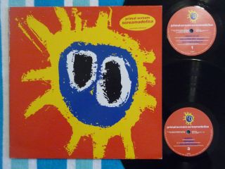 Primal Scream Screamadelica 2 - Lp Creation 1991 Uk Pressing W/ Hype Sticker