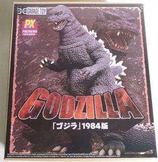D290.  Px Previews Exclusive 1984 Godzilla Figure By X - Plus Garage Toy (2016)