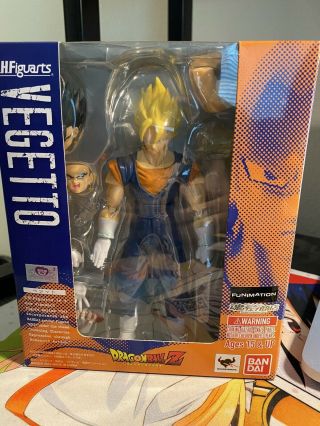 S.  H.  Figuarts Dragon Ball Z Vegetto Opened