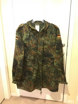 Without Tags German Military Parka 3xl Vintage 1996 Camo Camouflage