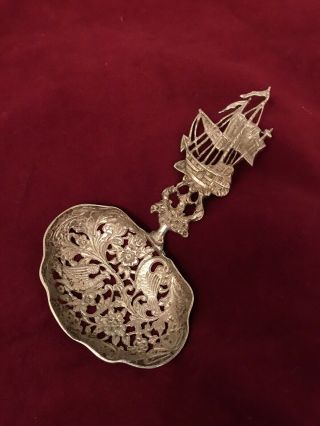 Antique Dutch Silver Spoon