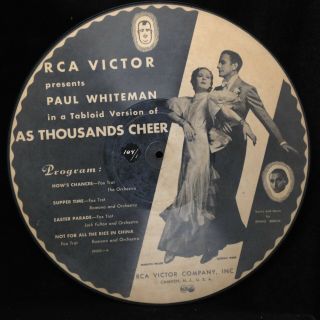 Paul Whiteman - As Thousands Cheer/let 