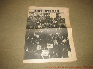 Good Times Vol Iii No 19 May 8 1970 Kent State Violence Photo Whirlwind Comics