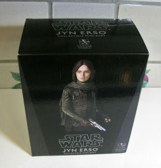 Jyn Erso (rogue One) Mini Bust By Gentle Giant Limited Edition 2063
