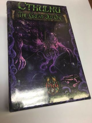 Cthulhu The Great Old One Limited Edition Kick Starter Card Game