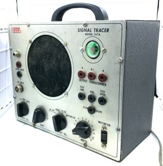 Vintage Eico 147A Signal Tracer Test Equipment for Ham Radio Tube Amp 3