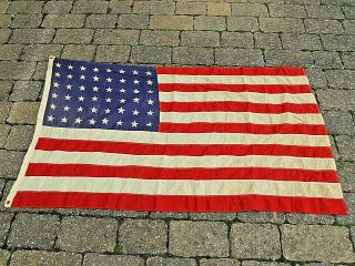 Vintage 48 Star Us American Flag 3 