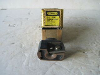 Vintage Stanley 77 Dowel Machine 3/8 " Cutter Head W Box Made In Usa
