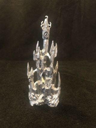 Lord Of The Rings Dark Tower Mini Pewter Sculpture Figurine Barad Dur