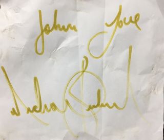 Michael Jackson Signed Vintage Autograph