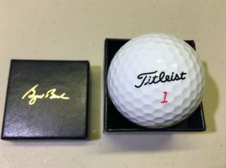 George Bush Senior Presidential Seal Collectible Titleist Golf Ball