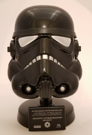 Master Replicas Star Wars Shadow Stormtrooper Helmet.  45 Scale Sw - 365