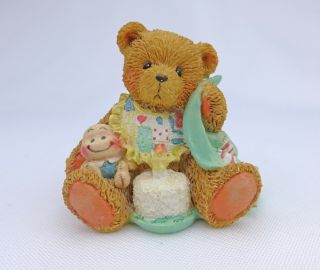 Cherished Teddies 1992 Beary Special One Age 1 Figurine Hamilton Gifts