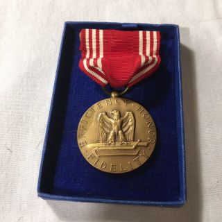Wwii Us Army Medal Of Good Conduct