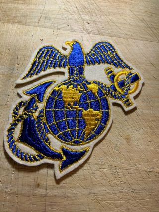 Wwii/1950s? Us Marines Patch - Usmc Corps Wool Beauty