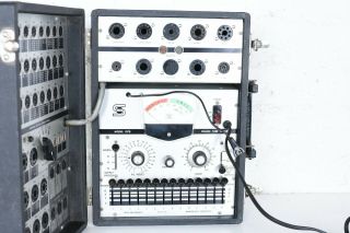 Vintage Seco 107B Tube Tester Deluxe Mutual Conductance Meter W/ Index Chart 2