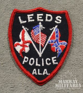 Early Leeds Alabama Police Patch (20145)