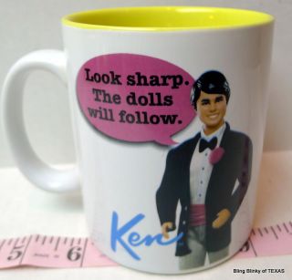 Ken and Barbie Doll Hot Chocolate Coffee Mug 2