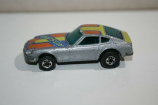 Vintage 1977 Hot Wheels Z Whiz Datsun Gray Blackwall