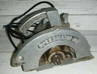 Vintage Porter Cable / Rockwell Speedmatic 10 Heavy Duty Circular Saw