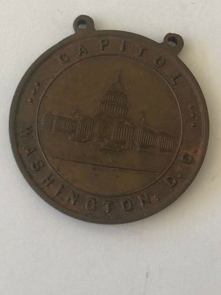 Washington March 4,  1905 Inauguration of President Medal Theo.  Roosevelt 2