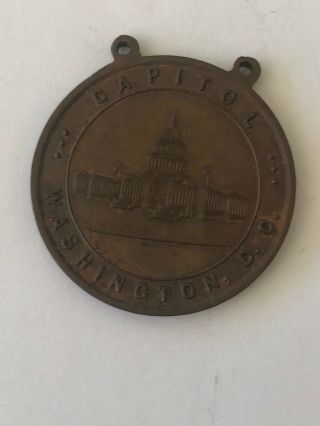 Washington March 4,  1905 Inauguration of President Medal Theo.  Roosevelt 3