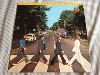 The Beatles Abbey Road Mfsl 1 - 023 Vinyl Lp Mobile Fidelity Sound Lab Vg,