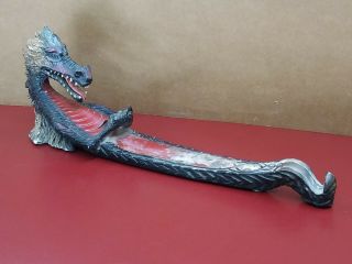 Dragon Incense Burner - Stick Holder - 14 " Long