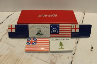 Vintage 1776 - 1976 American Bicentennial Collectible Set From Us Playing Cards
