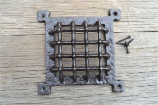 Medieval Style Iron Door Window Grill Spyhole Cover Vent Grill Gw9