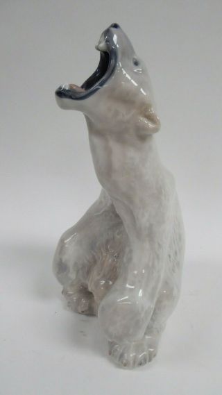 Vintage Royal Copenhagen Denmark Porcelain Figurine - Polar Bear 502