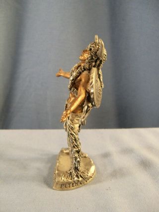 1992 Masterworks Fine Pewter Native American GREAT SPIRIT Figurine Peter Sedlow 2