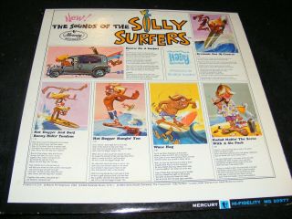 The Sounds The Silly Surfers Mercury Big Daddy Roth Hawk Model Gary Usher Lp