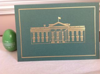 2019 Trump White House Easter Egg Green,  2018 Christmas Card