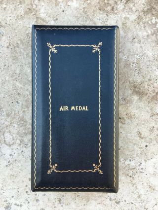 Us Wwii Usaaf Air Medal Coffin Case Box