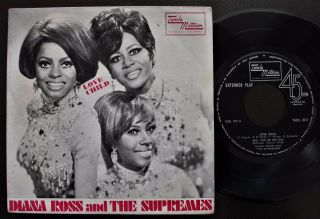 Diana Ross And The Supremes Ep Made In Portugal 45 Ps 7 Love Child Motown Tmel