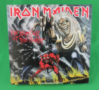 Iron Maiden The Number Of The Beast Vinyl Picture Disc 2012 Ume Records
