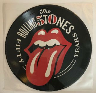 Rolling Stones Fifty Years - 2013 Limited Ed Picture Disc 50th Anniversary (nm)