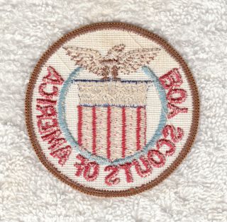 H924 8th WORLD SCOUT JAMBOREE 1955 - USA CONTINGENT PATCH AND NECKERCHIEF SET 3