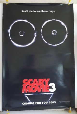 Scary Movie 3 2003 Theater Teaser Poster 27x40 Ds One Sheet