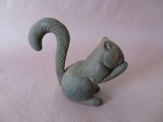 Vintage Cast Iron Squirrel Nut Cracker - - Approximately 4 1/4 Inches Tall