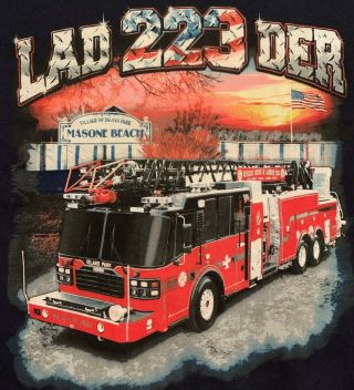 Island Park Fire Department Nassau Long Island Ny Sweatshirt Sz Xl Fdny Ipfd