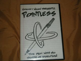 Pointless By Gregory Wilson (dvd,  Gimmick)