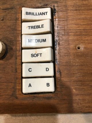 Vintage Hohner Clavinet D6 ? Control Panel ? 3