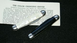 Enardoe Color Changing Knives (, Vintage 1970s) - - Classic Design Tmgs