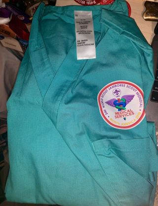2019 World Scout Jamboree Medical Scrub Shirt Size Xl