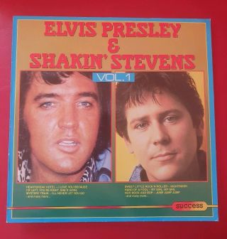 Shakin Stevens And Elvis Presley Vol 1 German Lp
