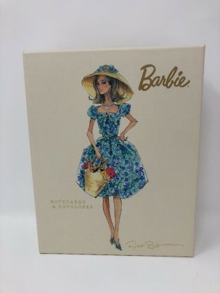 20 Barbie Note Cards Robert Best Graphique De France 4 Designs Hat Basket