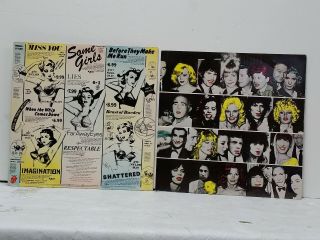 Orig 1978 ROLLING STONES Some Girls LP w/ Banned COVER NEAR Vinyl 2