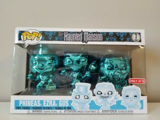 Funko Pop The Haunted Mansion Hitchhiking Ghosts 3 Pack Target Exclusive